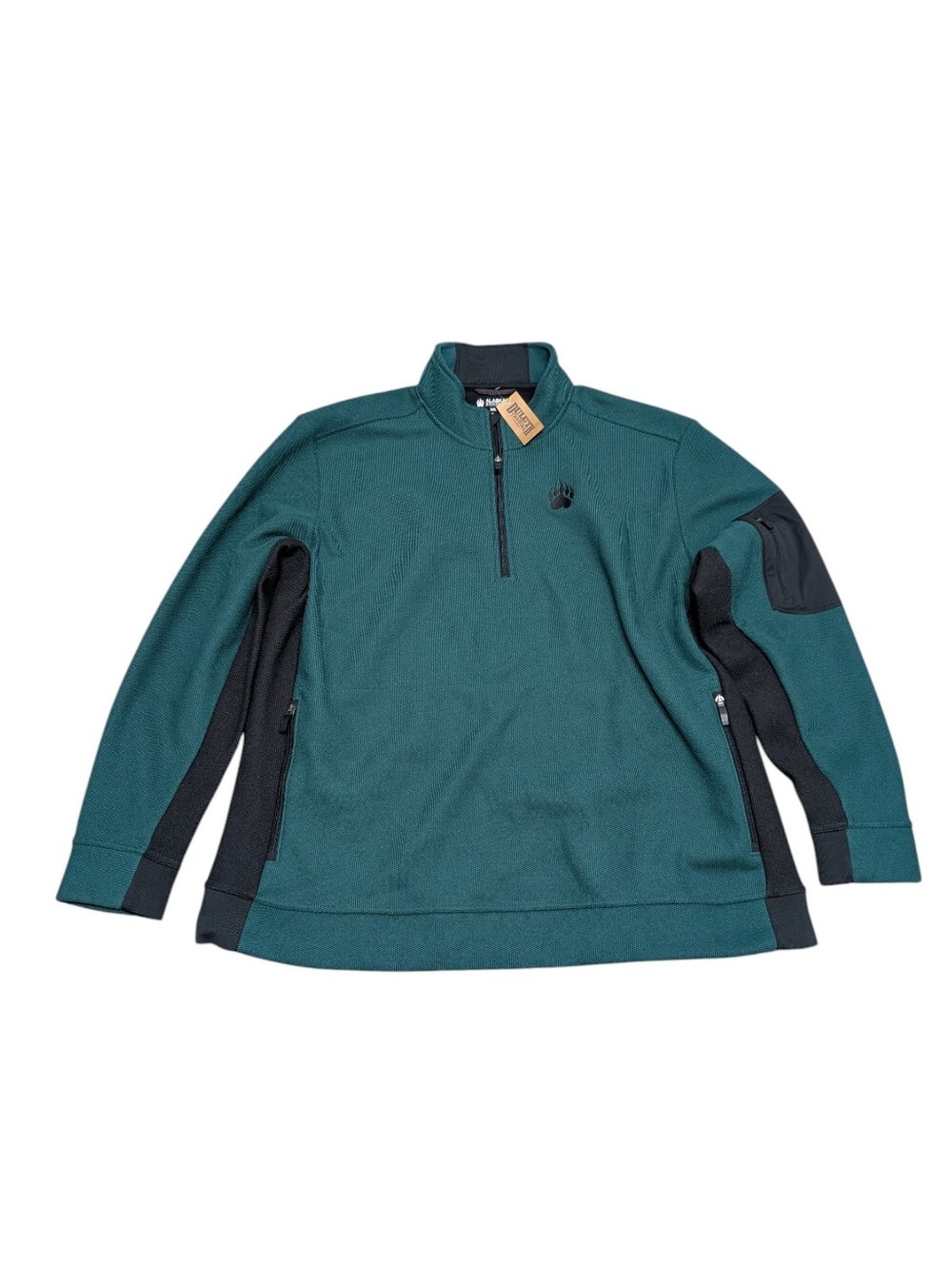 New ALASKAN HARDGEAR Duluth GravelTec Fleece 1/4 Zip Pullover Outerwear (3XL)